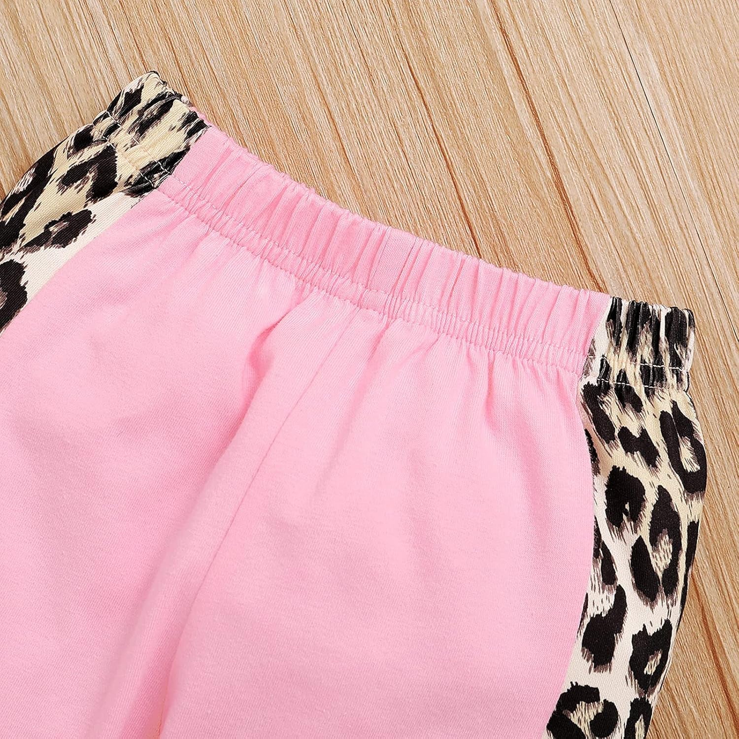 Toddler Girl Clothes Baby Sweatshirt Leopard Fall Winter Outfits Long Sleeve Tops Pants Set 2 Pcs